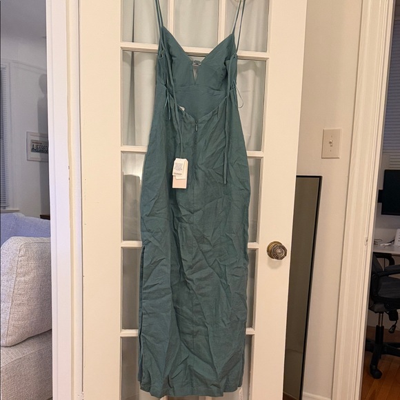 Abercrombie & Fitch Seafoam Midi Dress Sundress - Picture 11 of 12